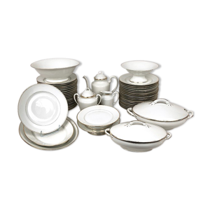 Service porcelaine de - estampille