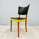 Four colourful chairs