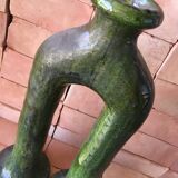 Tamegroute pottery in glazed terracotta