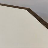 Vintage coffee table wenge hexagon 1960