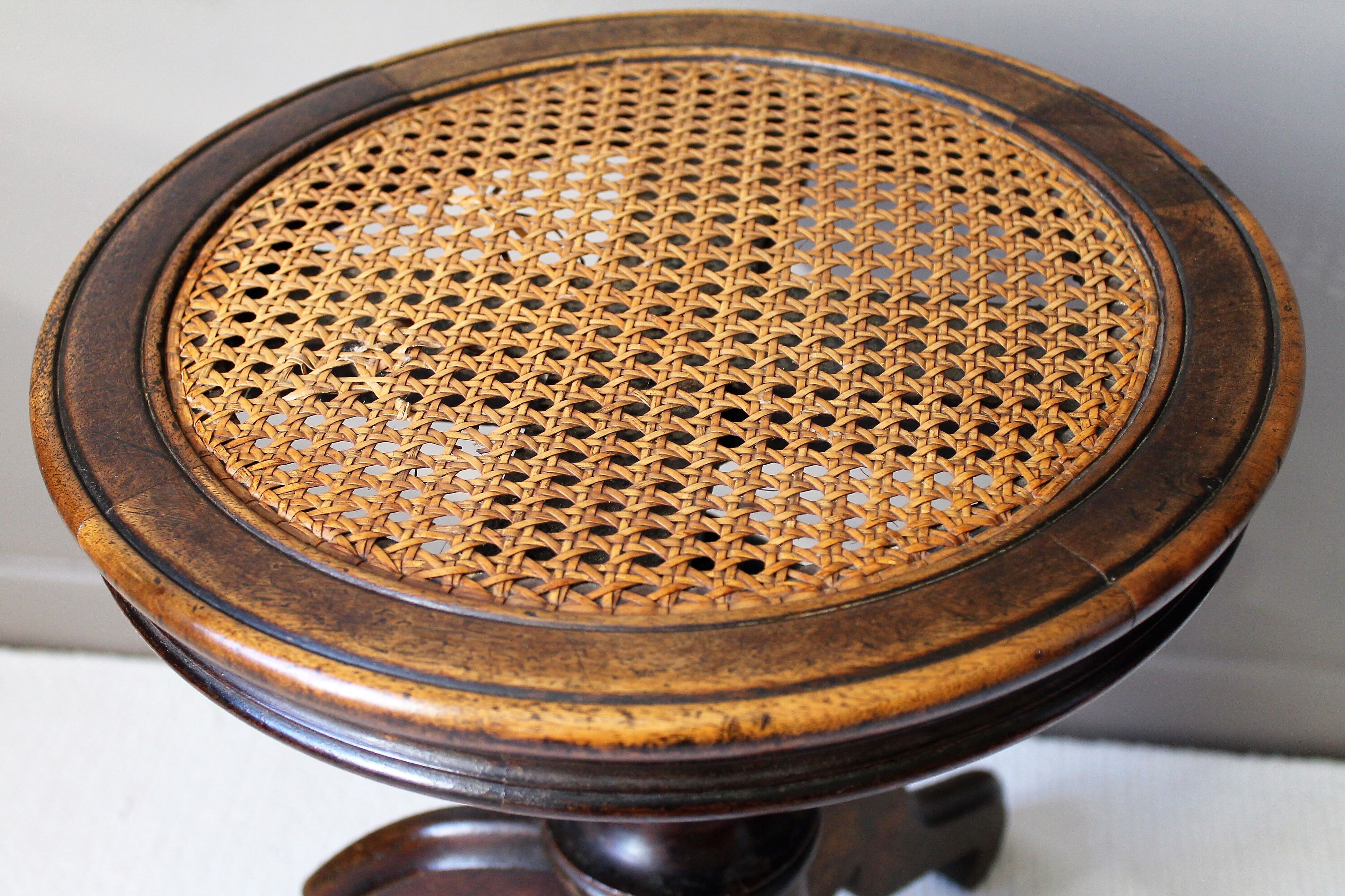 19th century piano stool