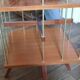 Rotating floor bookshelf