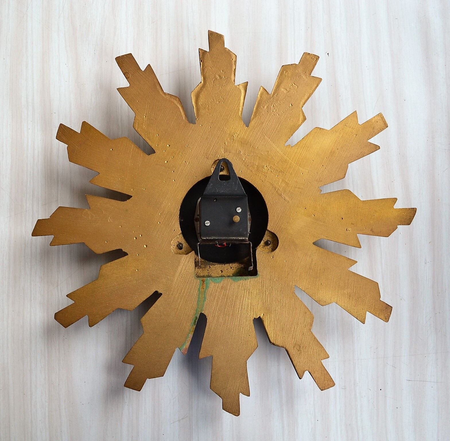 Jaeger Paris 1950's sun wall clock