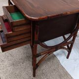 Bureau rotin/bambou
