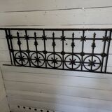 Old cast iron balcony house
