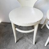 Set of 4 Baumann bistro chairs, Mouette model