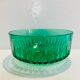 GREEN GLASS BOWL 60S - RETRO-KITCHEN-VINTAGE