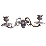 Vintage Brass Wall Sconce Early 20th Century