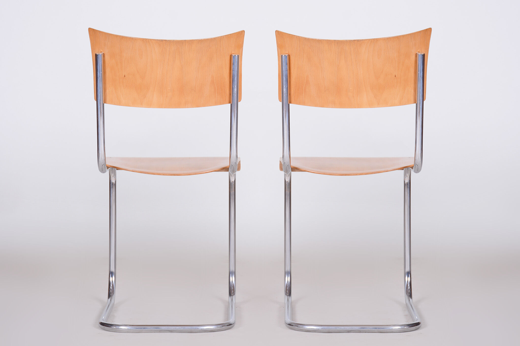 Set of four mart stam dining chairs - 1930s