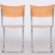 Set of four mart stam dining chairs - 1930s
