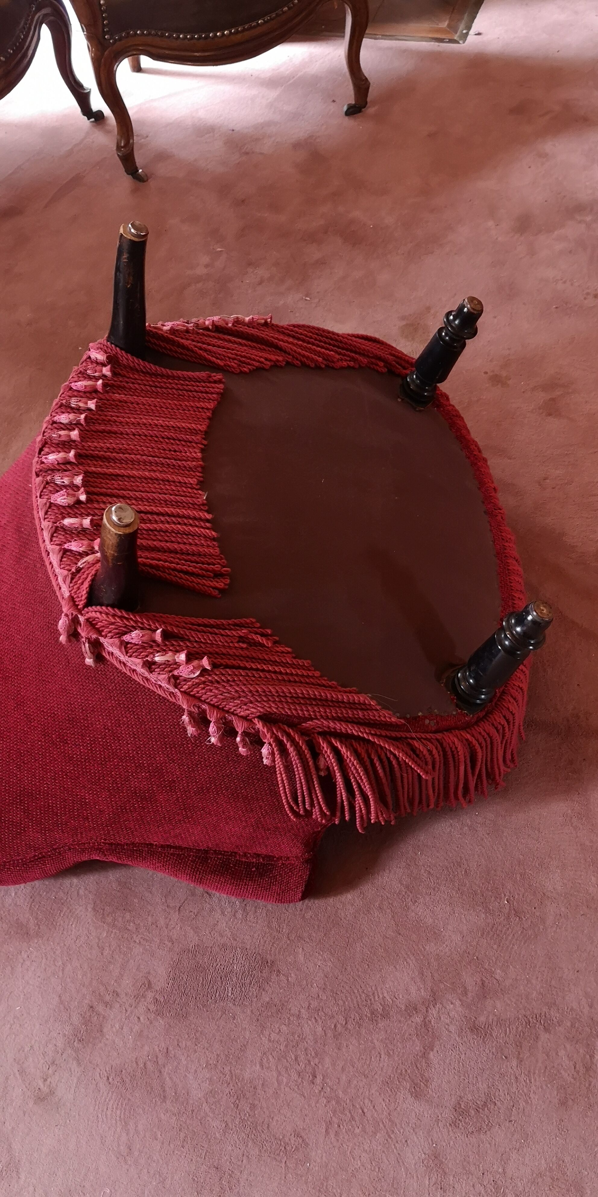 Pair of toad armchairs