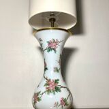 Baccarat Lampe Opaline peint main