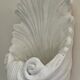 Art Deco shell wall lamp 49cm