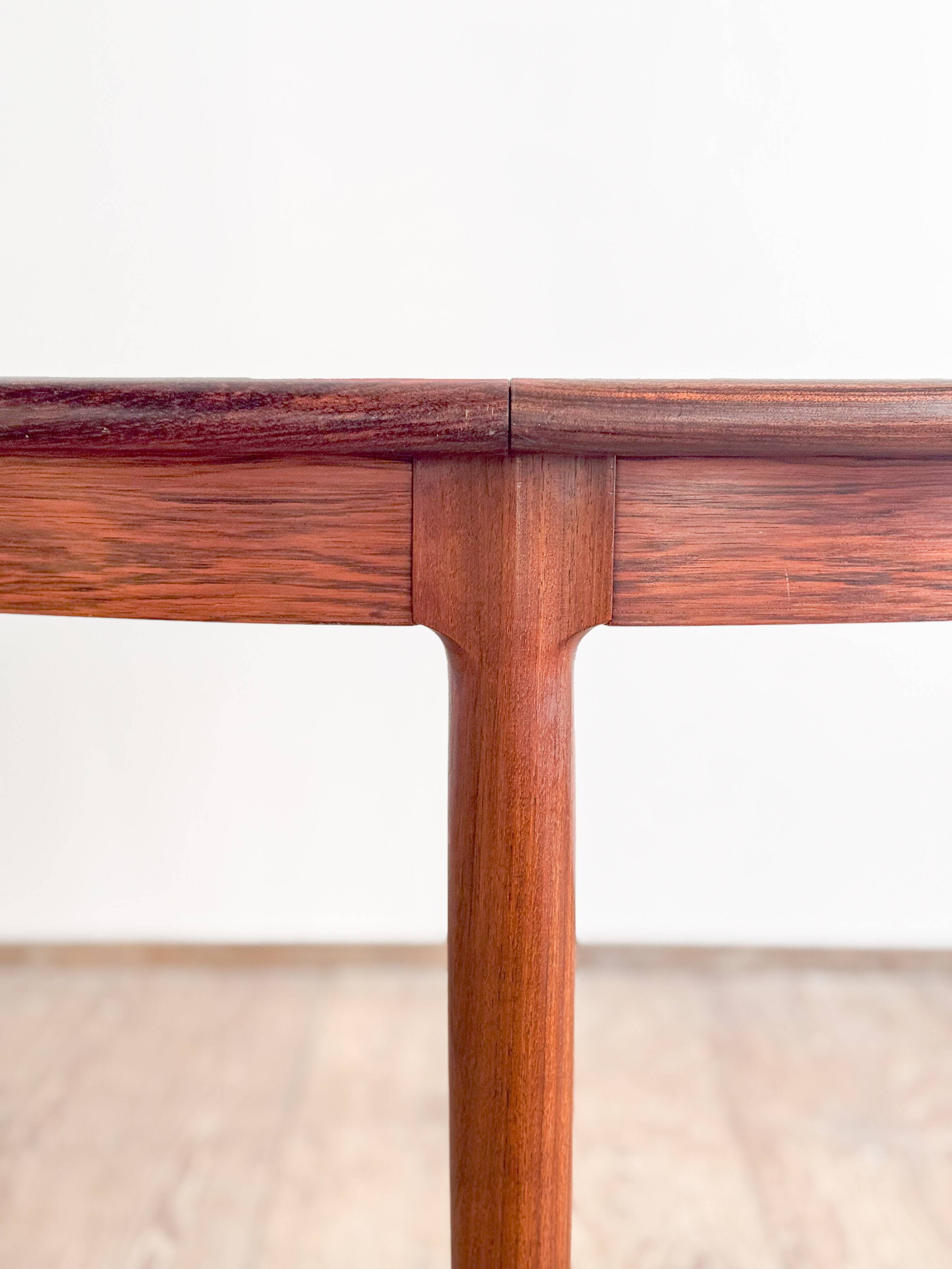 Table à manger danoise Mid-Century Modern en palissandre, Niels O. Møller