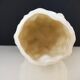 Glass vase in the shape of stone or coral