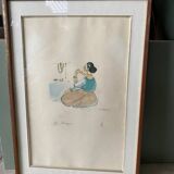 Lithograph Yves Brayer 6/40