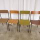 Chaises de salle à manger industrielles vintage - Stol Kamnik années 1970 - Lot de 4 - Mix & Mat