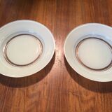 Lot of 11 deep plates of the 1950s