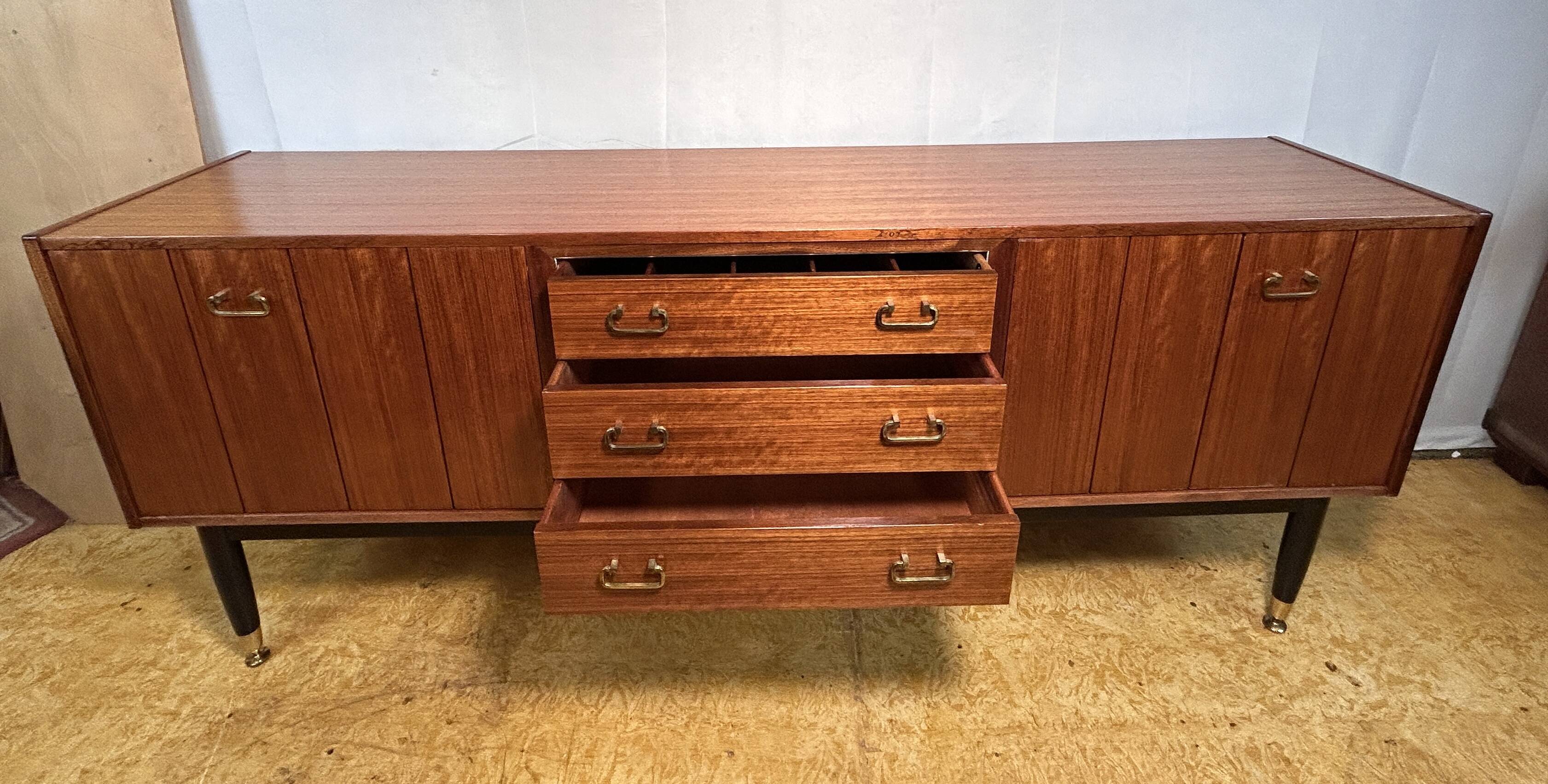 Mid-Century Retro Vintage Tola Wood Sideboard by G Plan E. Gomme 1950-1960