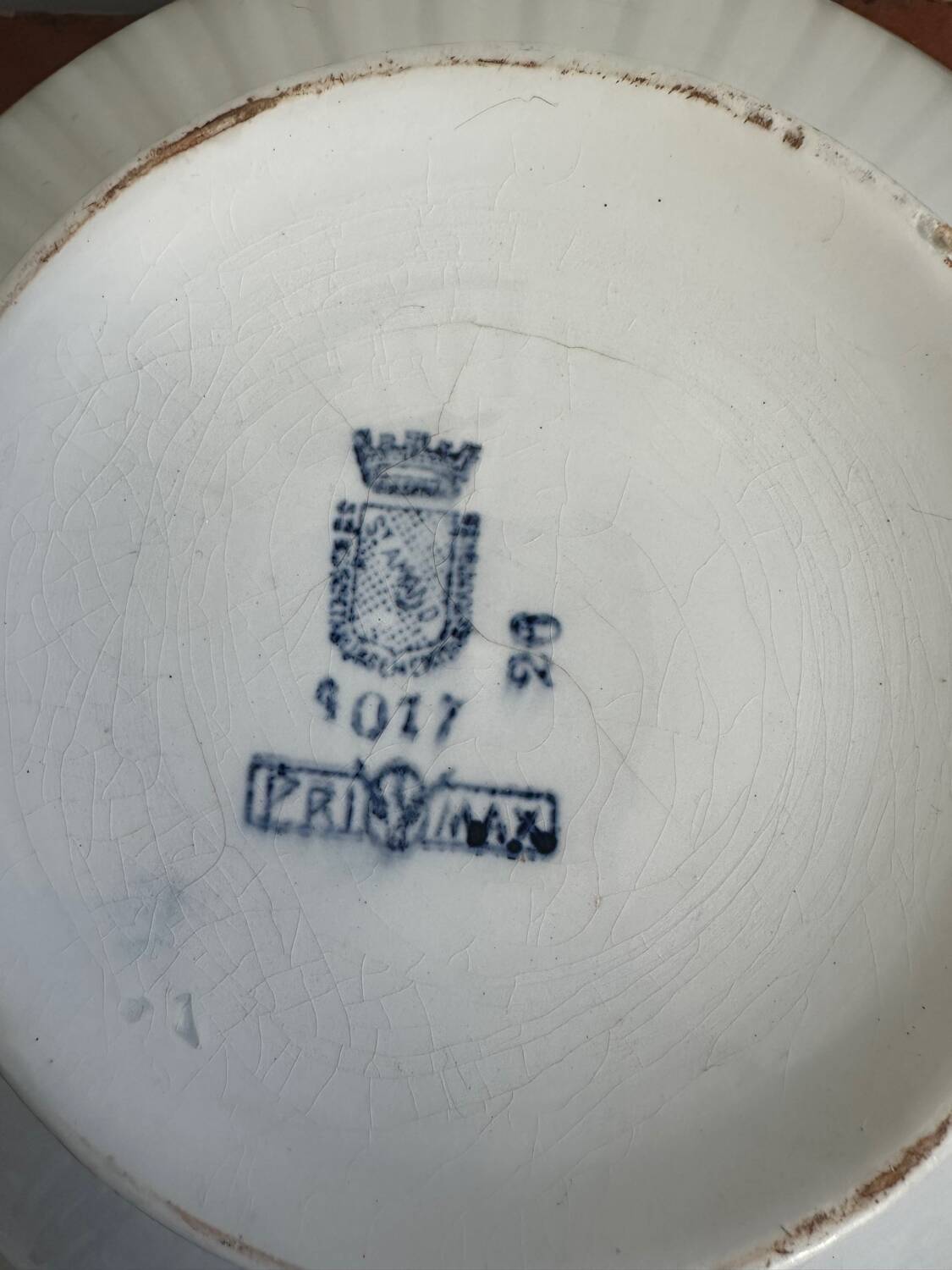 Large Saint Amand salad bowl