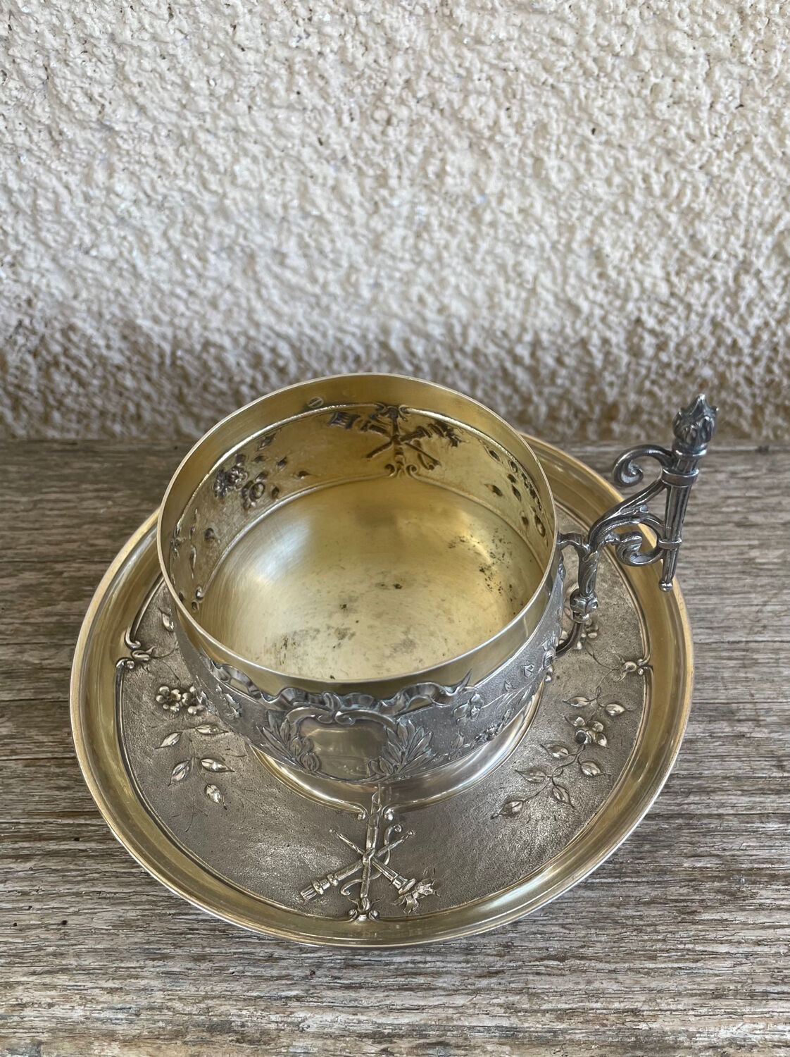 Silver plated urn trophy cup