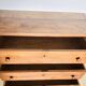 Antique solid wood chest of drawers