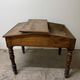 Sloped desk in walnut