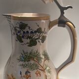 19th-century earthenware jug