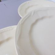 Set of 4 vintage flat plates from Moulin des Loups and St Amand 210369
