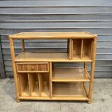 Bamboo storage unit