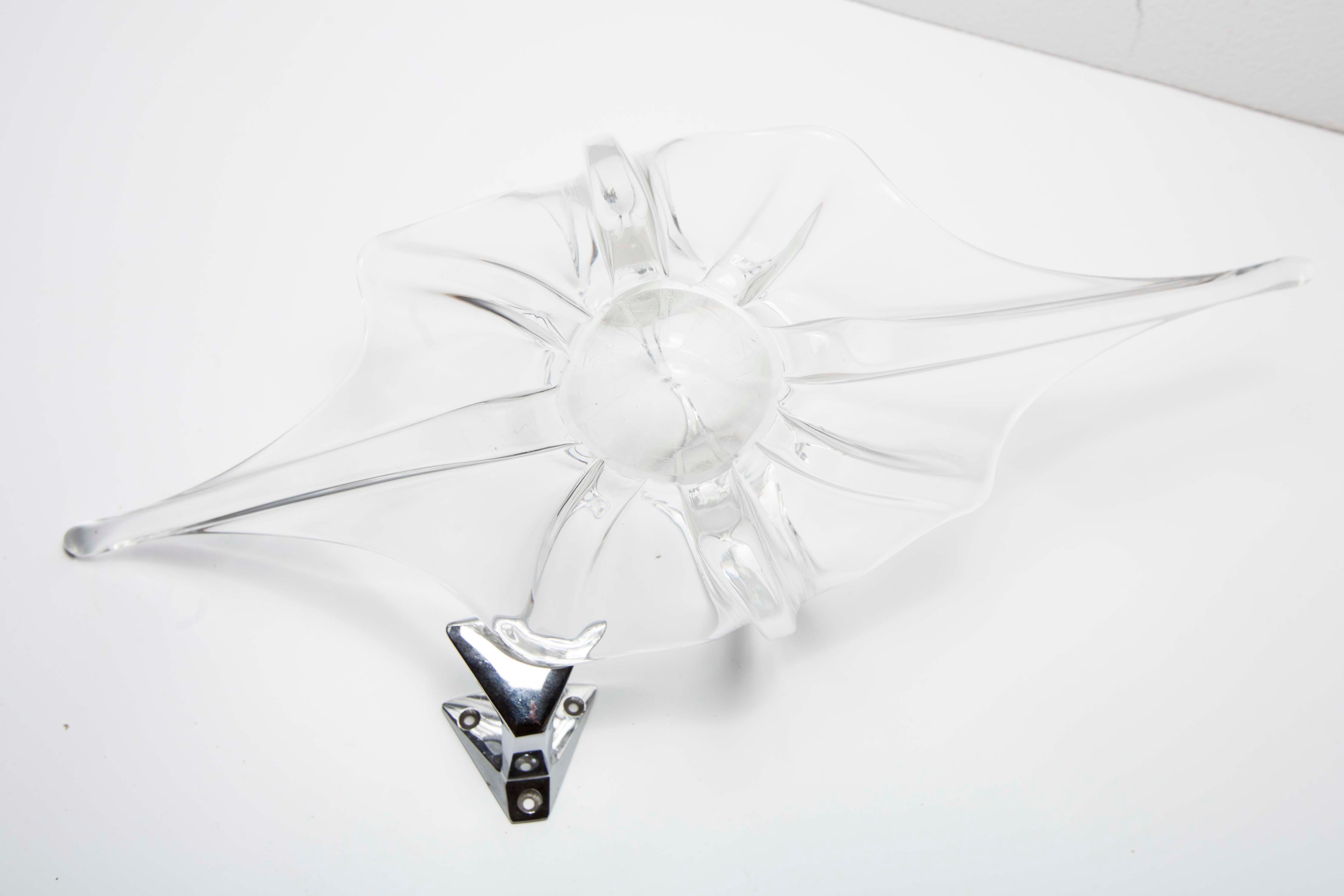 d'Arques crystal fruit dish