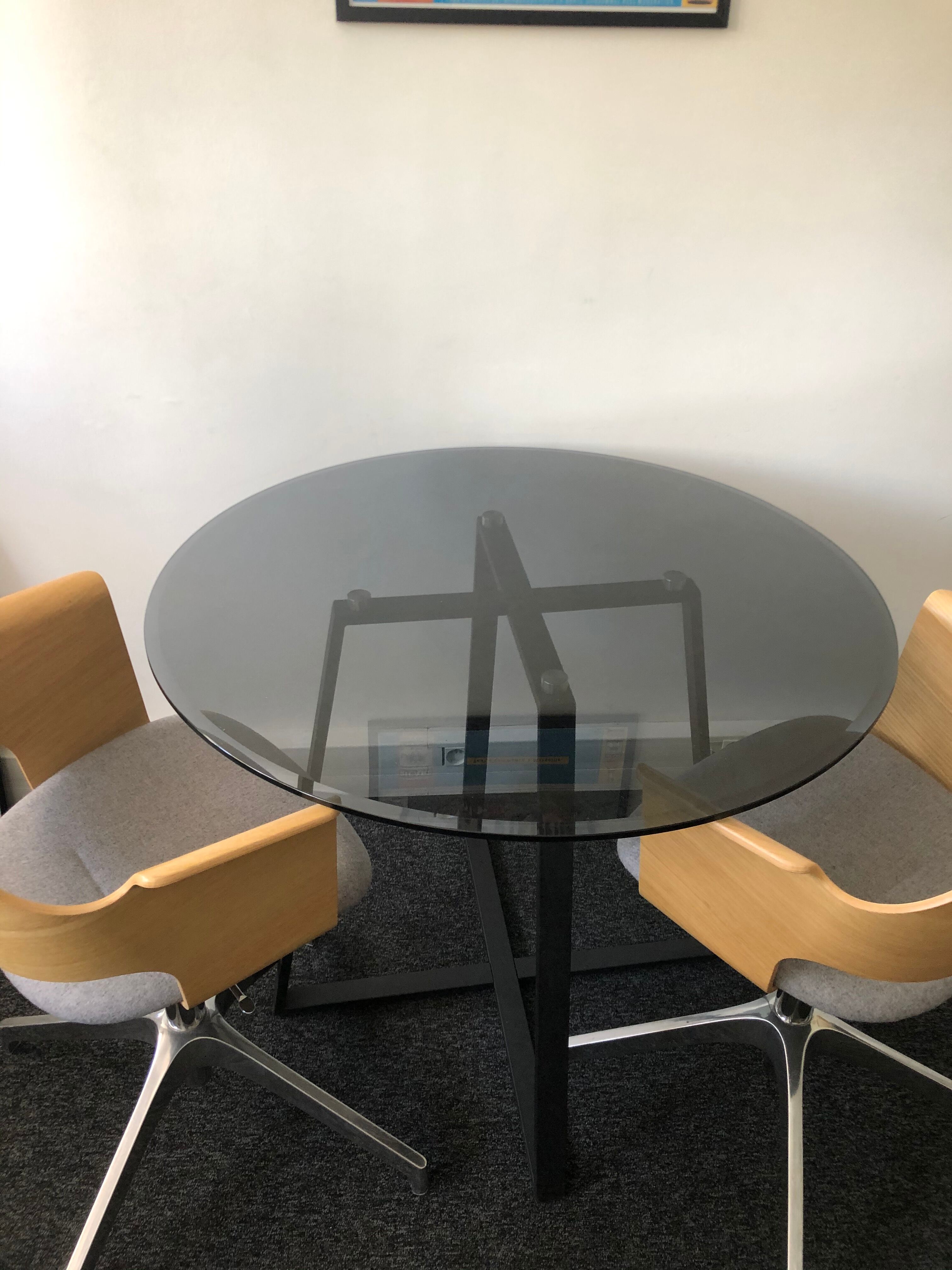 Made.com glass roundtable Haku