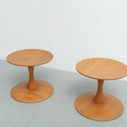 Set of 2x stools by Nanna Ditzel for Kolds Sawmill, 1960s