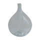 Demijohn in white glass