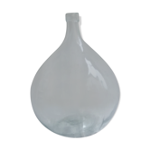 Demijohn in white glass