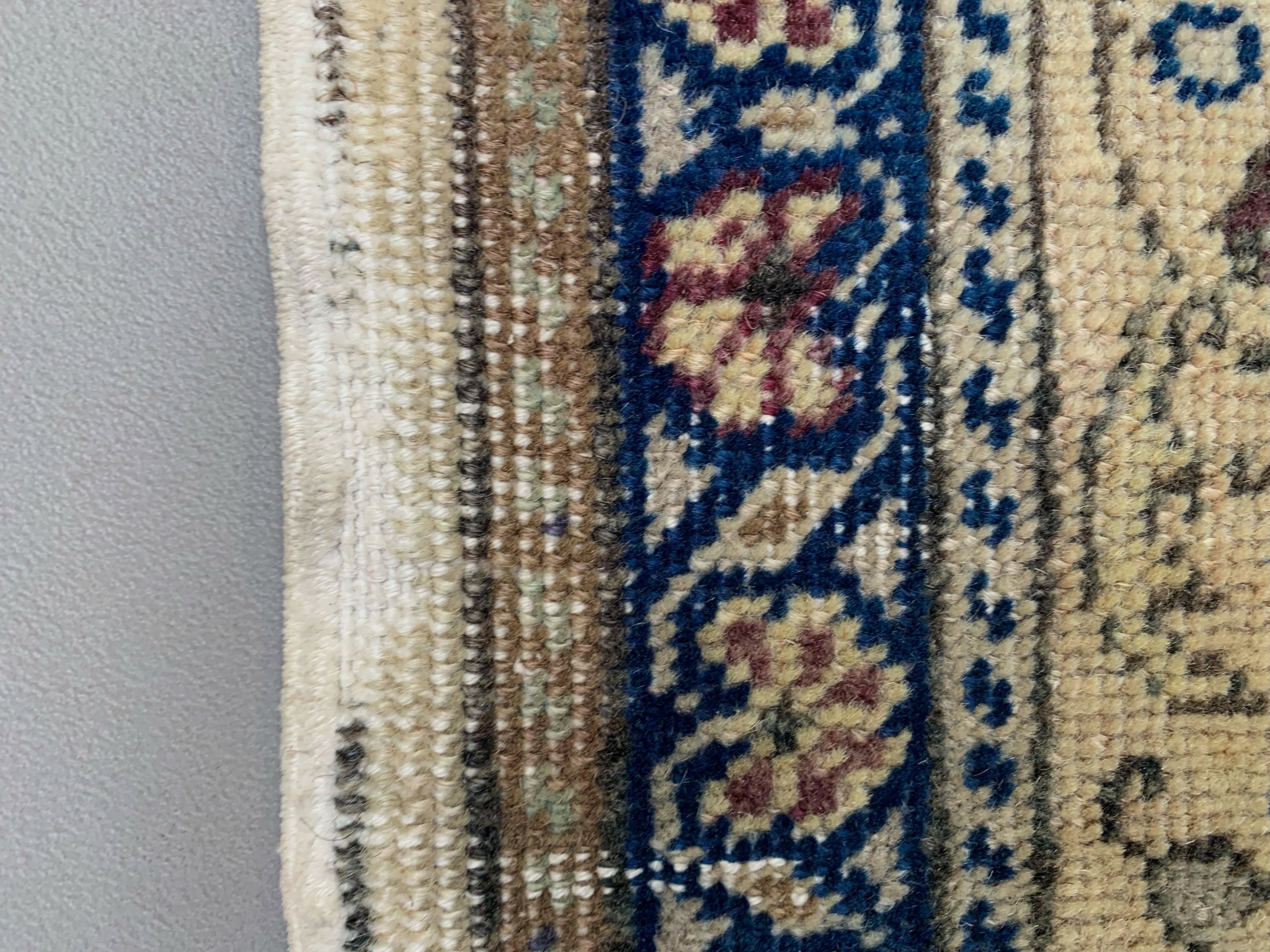 Vintage square turkish rug 205x200 cm