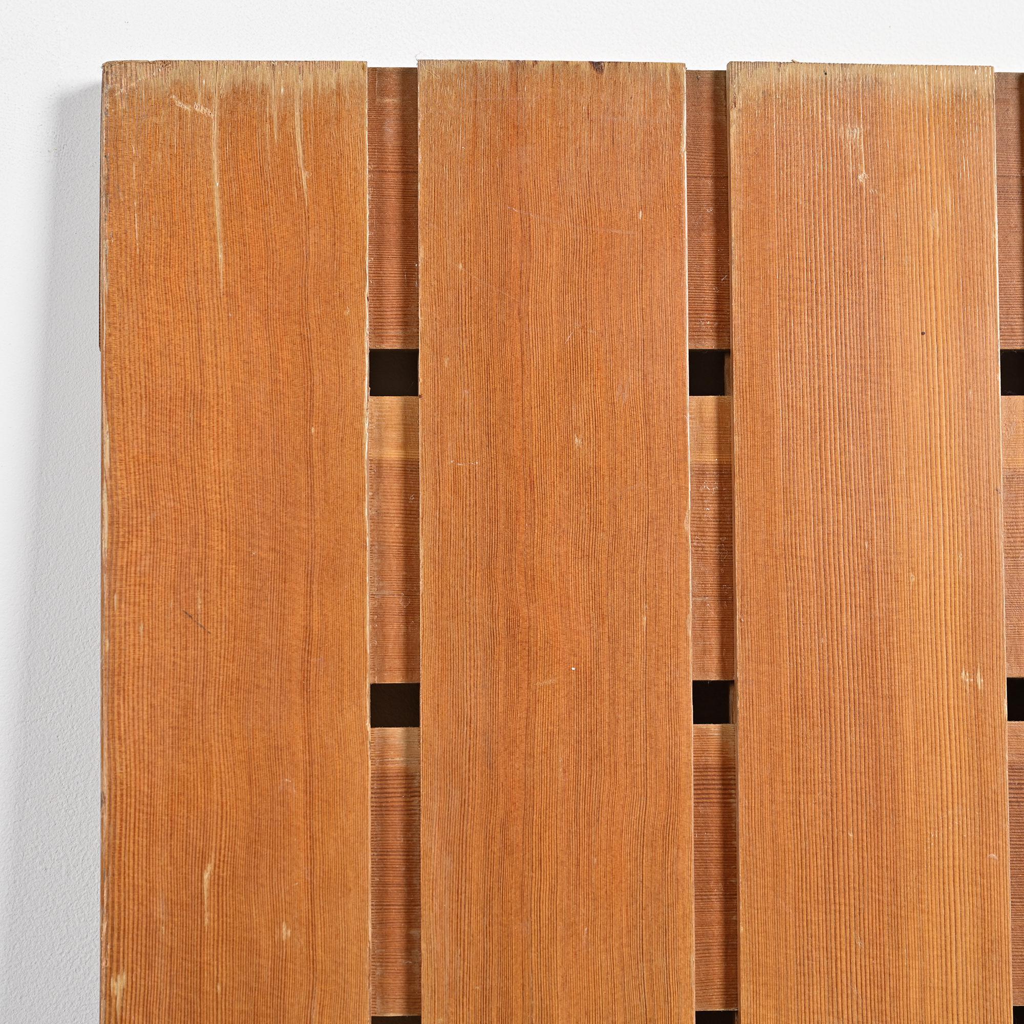 Sliding panel, Charlotte Perriand for the Hôtel La Cascade, Les Arcs 1600