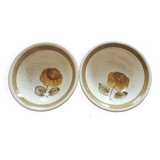 2 vintage bowls in sandstone