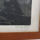 Set of 2 mid-century Erling Juhl wood prints in original larch wood frames / 1960s