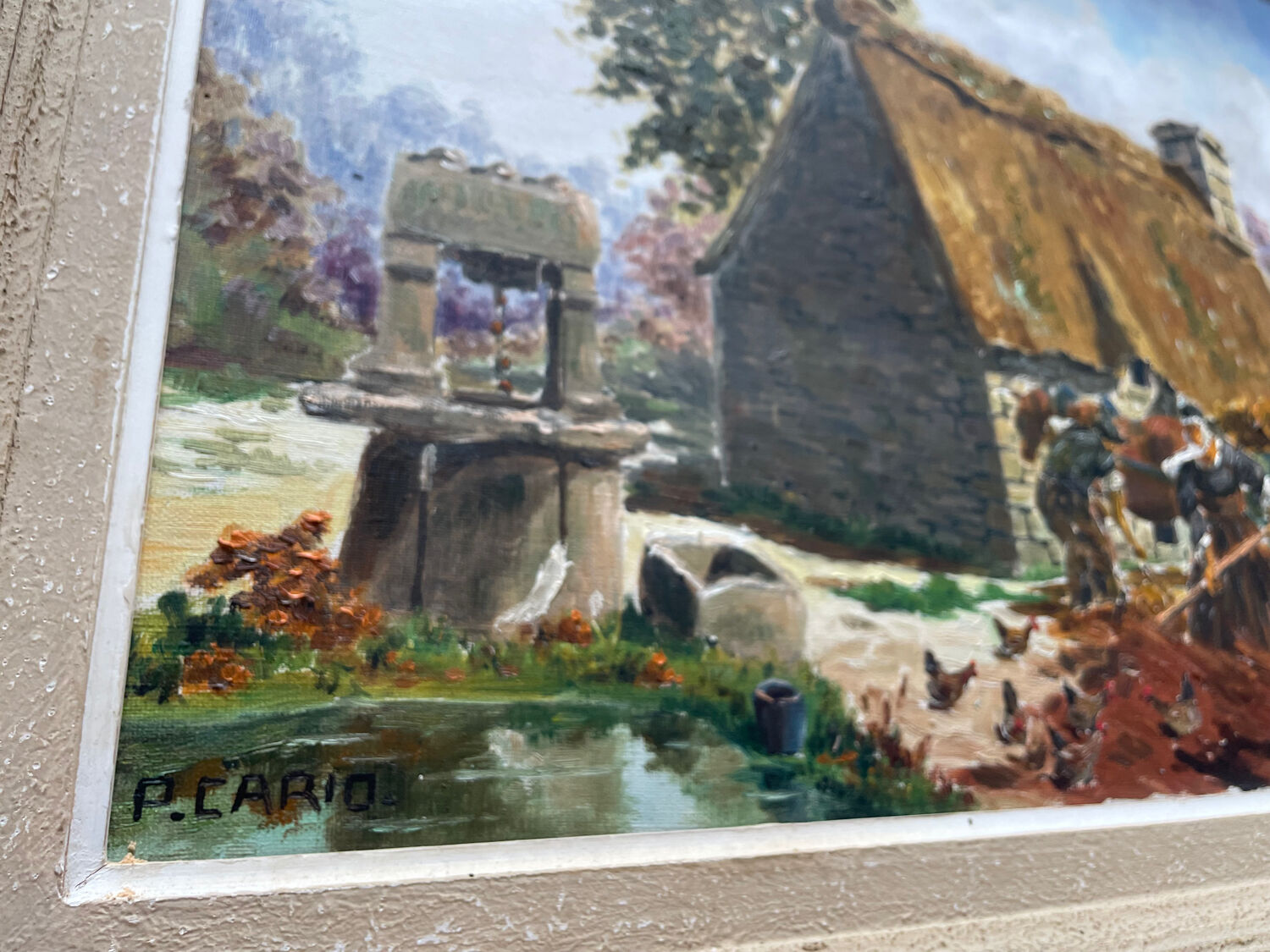 Oil on canvas Pierre Cario