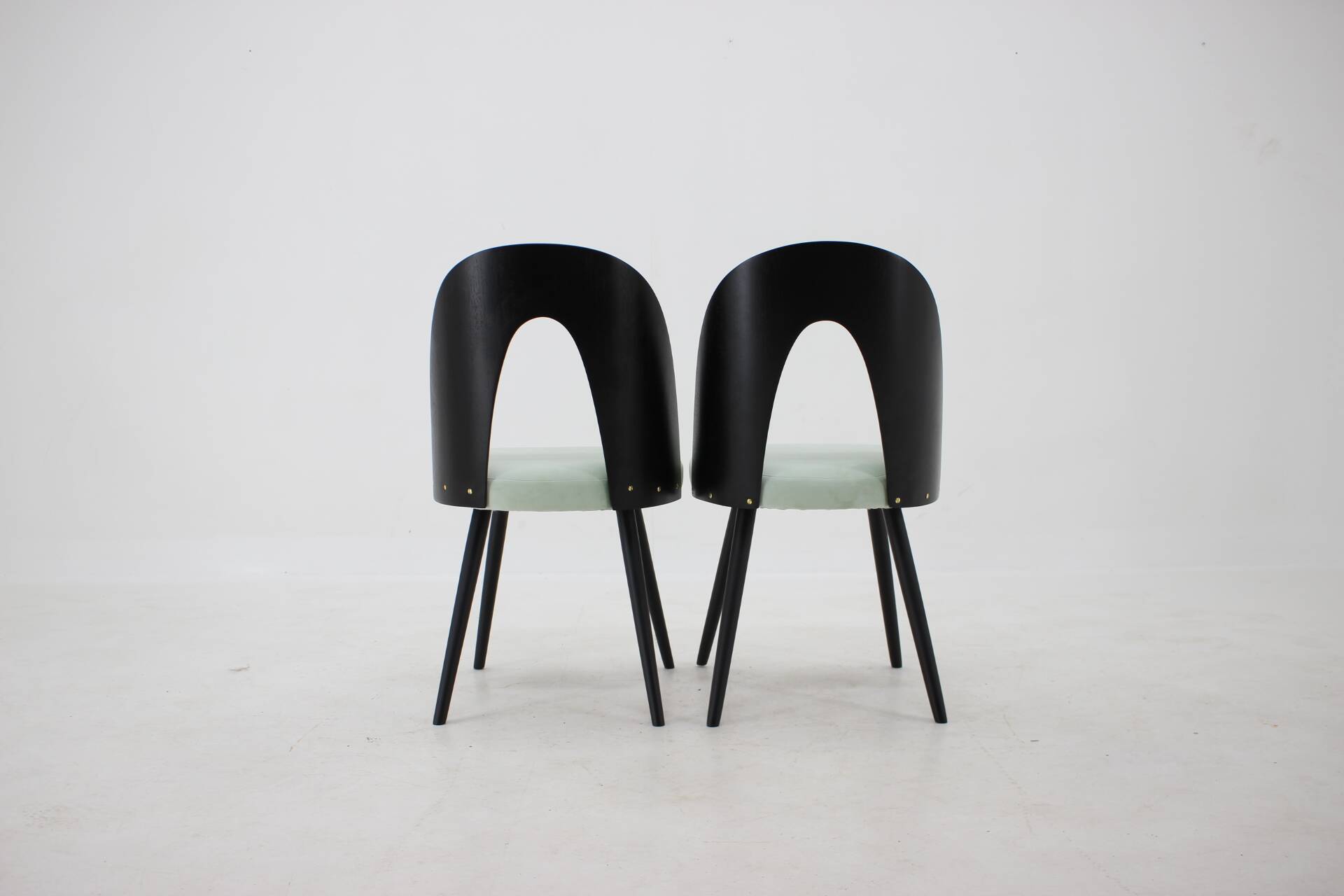 1960s Antonin Suman Set of Four Dining Chairs, Czechoslovakia