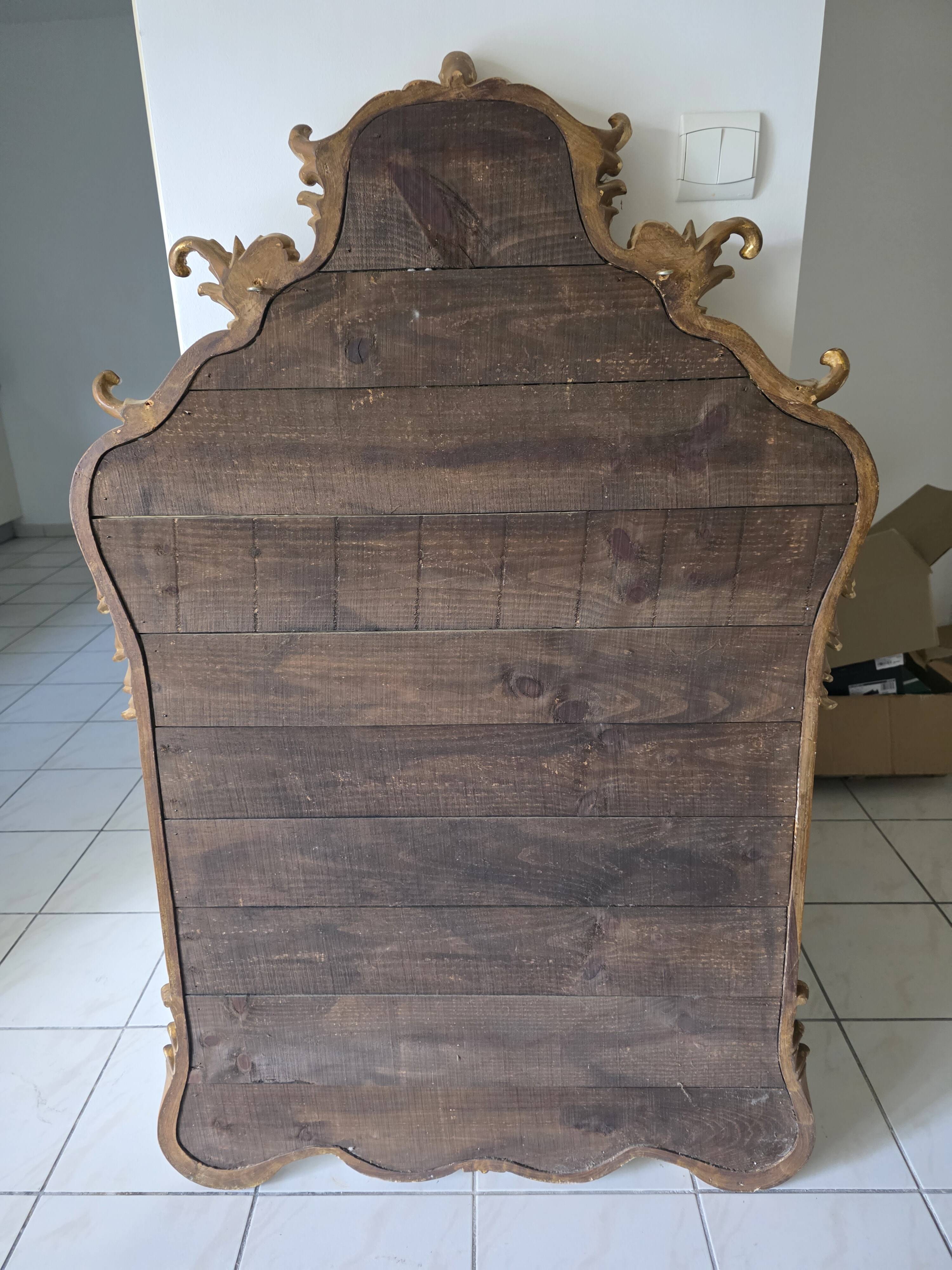 Miroir style Louis XV Rocaille