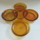 Arcoroc Sierra amber skullcap plates