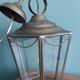 Brass and glass lantern