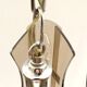 Design chandelier in smoked glass 6 lights