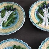 6 asparagus plates in slip