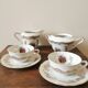 Duo of vintage porcelain cups