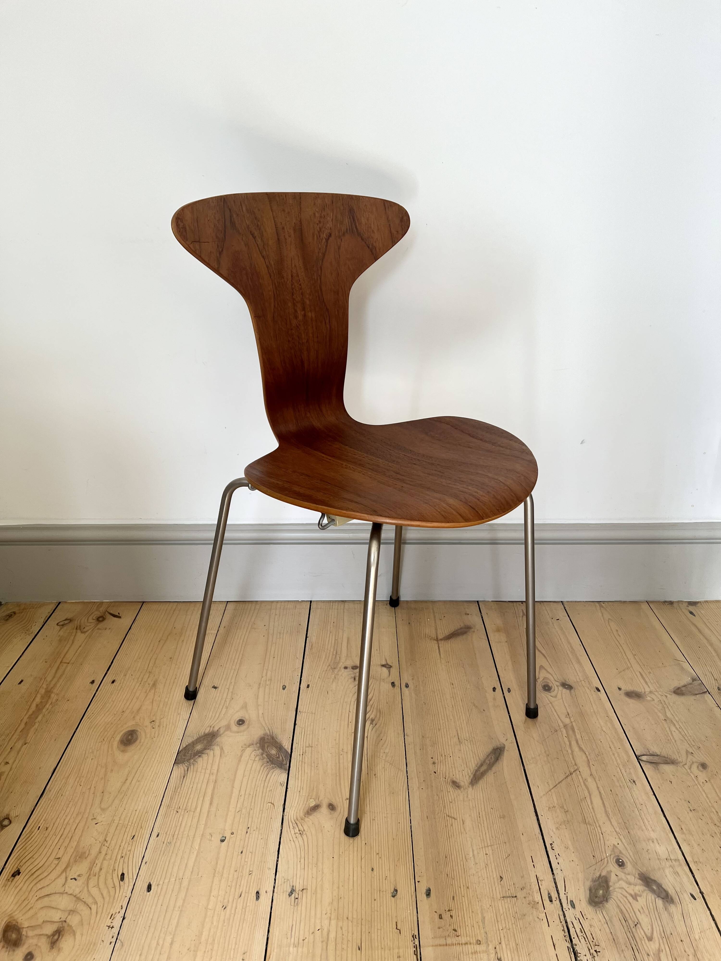 Original danois des années 1960 Arne Jacobsen 3105 / Munkegaard / Mosquito Chair