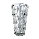 Glass vase with spikes year 60s70s