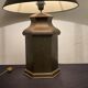 Lampe de table en cuivre vintage